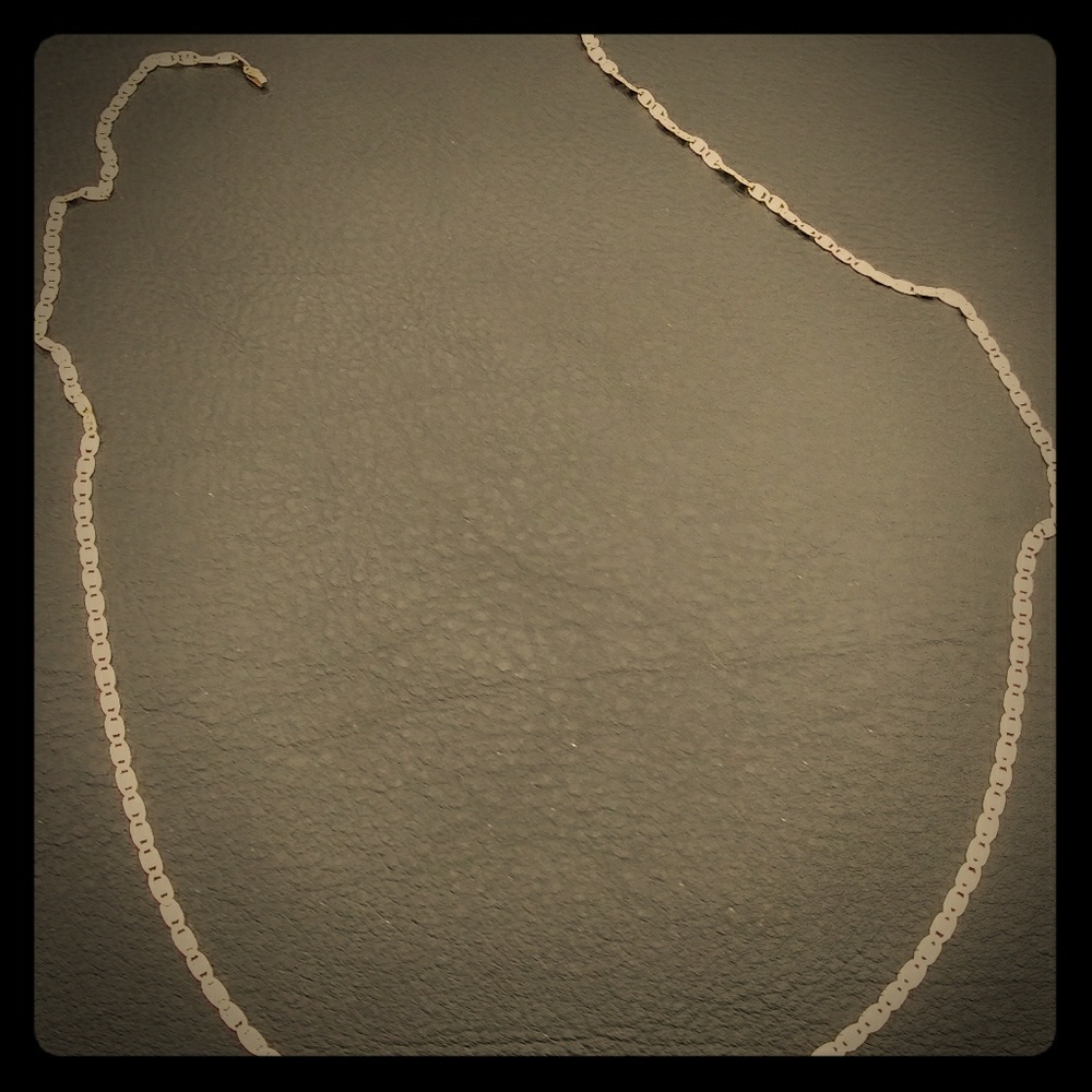 100% real 14 karat gold 18 in womens necklace